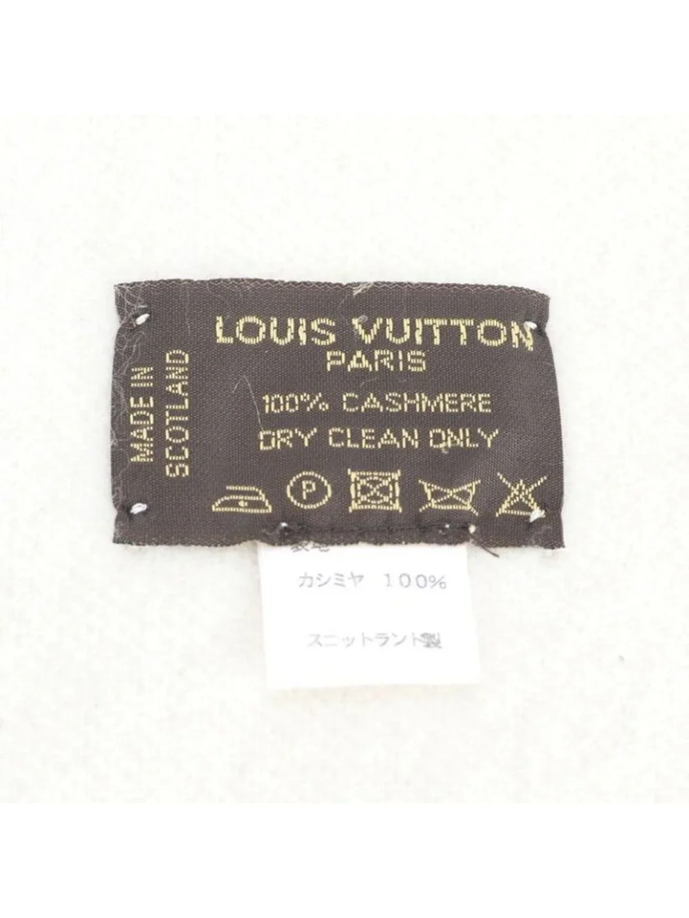 ★SOLD★ Louis Vuitton Reykjavik Scarf Cashmere 100% Grey Mee - Picture 6 of 6